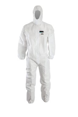Skyddsoverall Worksafe ProTect 110 Vit XL