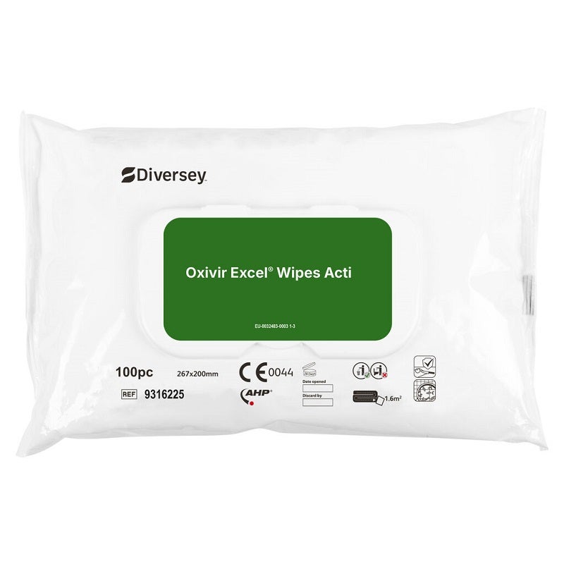 Rengöringsduk DI Oxivir Excel Wipe FLW