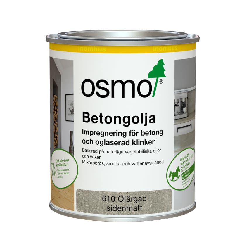 Betongolja 610 Osmo Ofärgad
