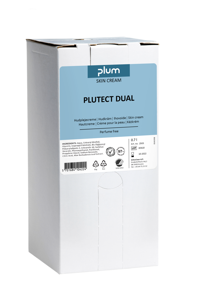 Hudvårdskräm Plum Plutect Dual 0,7L