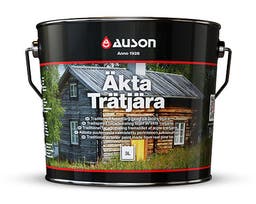 Äkta Trätjära 850 Auson Mörkbrun 3 l Matt