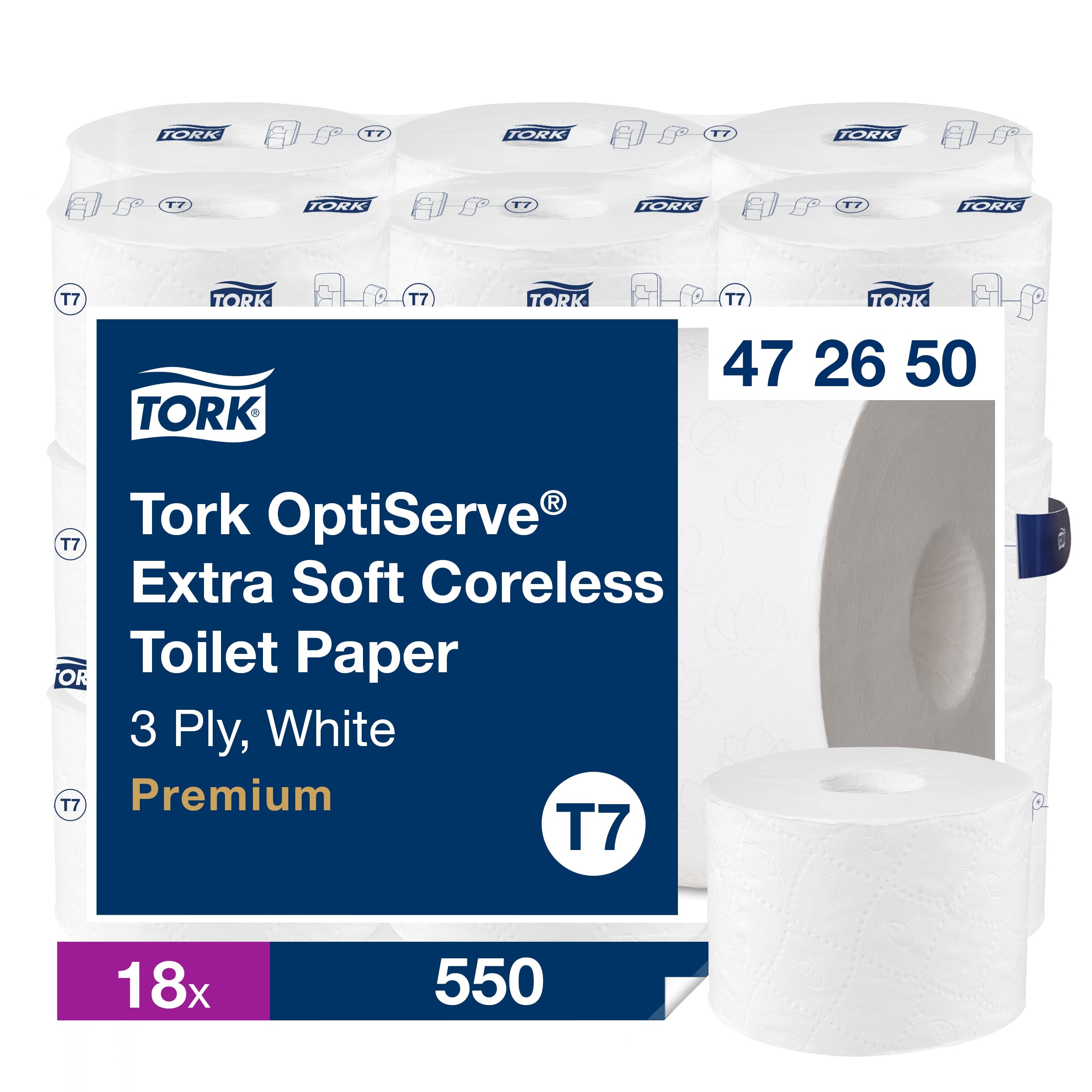 Toalettpapper Tork Optiserve Coreless