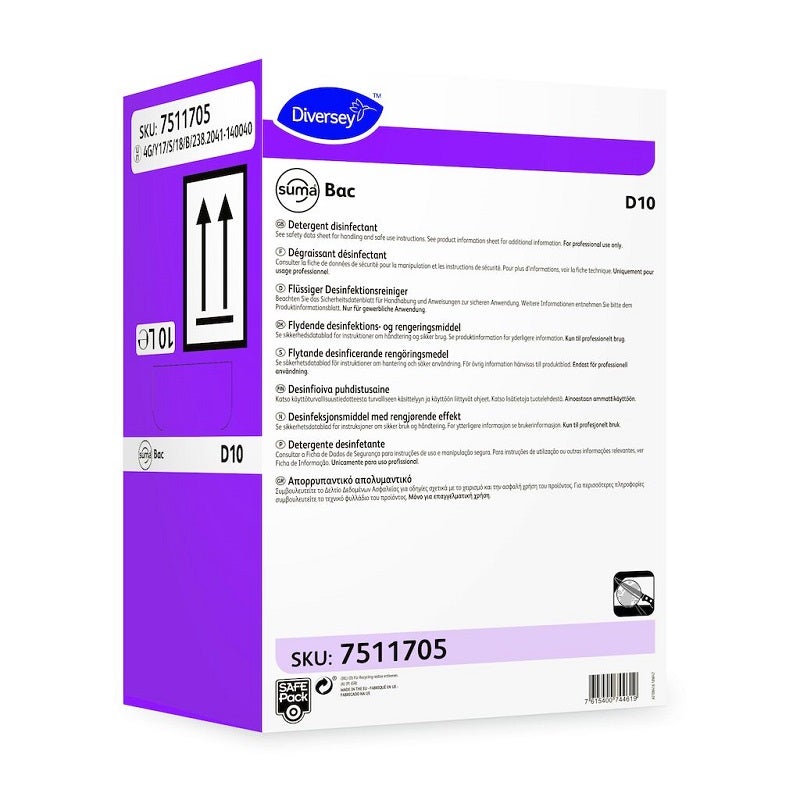 Ytdesinfektion Suma Bac D10 10L Sp W2401