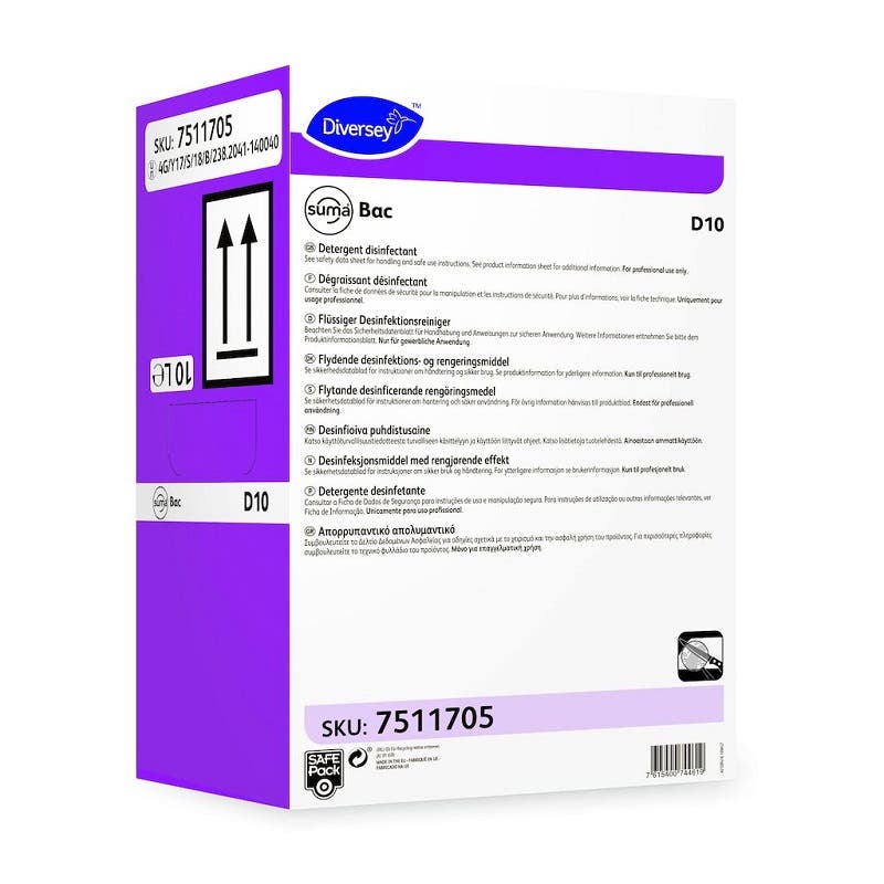 Ytdesinfektion Suma Bac D10 10L Sp W2401