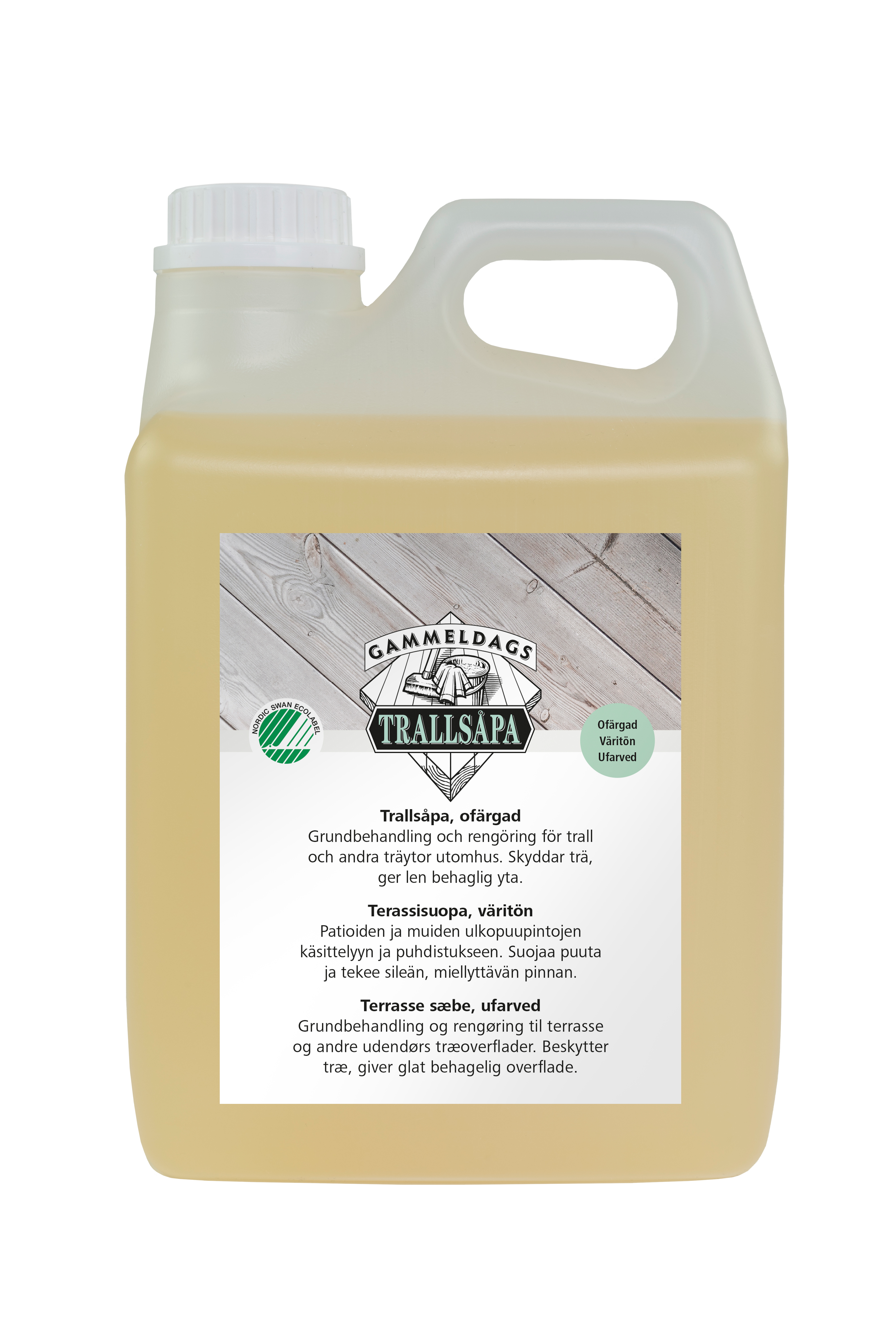Trallsåpa Gammeldags Ofärgad  2,5L