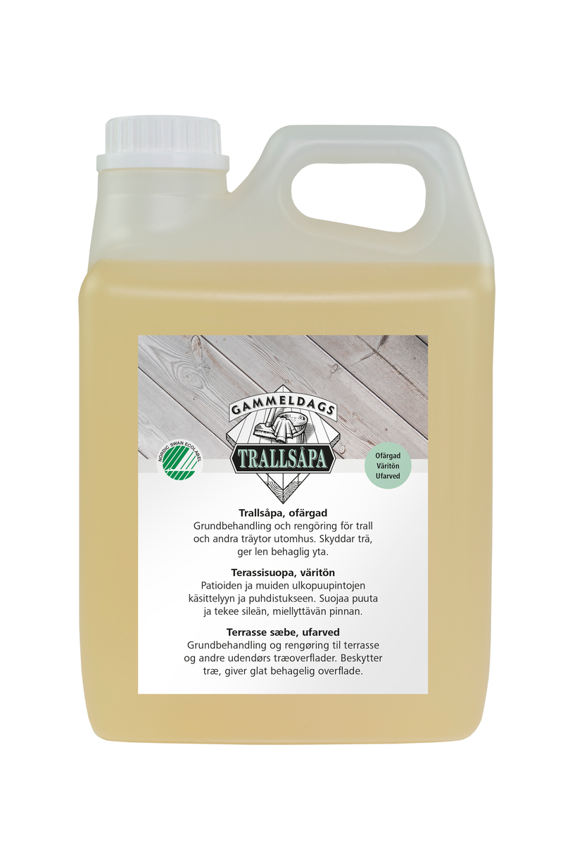 Trallsåpa Gammeldags Ofärgad 2,5L
