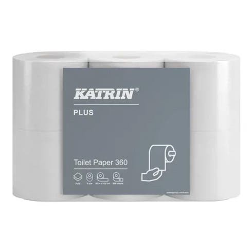 Toalettpapper Katrin Plus 360 2-Lager 42rl
