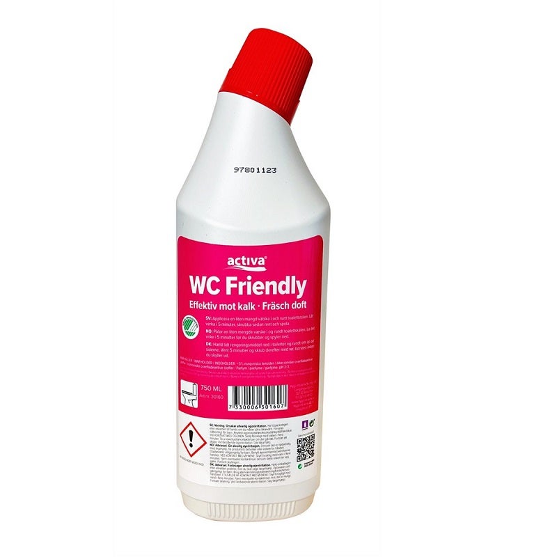 Activa WC Friendly 750ml Sanitetsrengöring