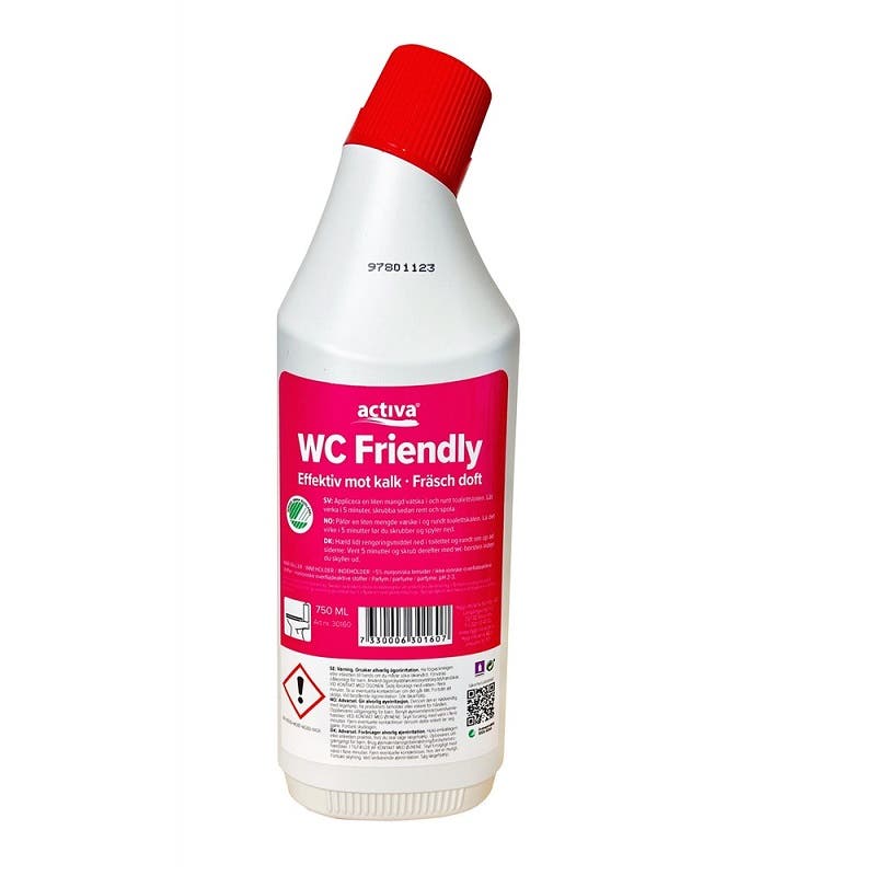 Activa WC Friendly 750ml Sanitetsrengöring
