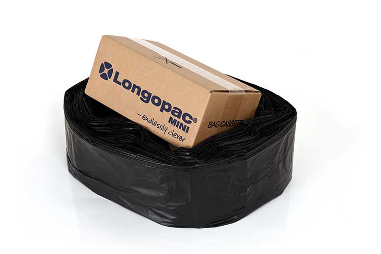 Sopsäckkassett Longopac Mini
