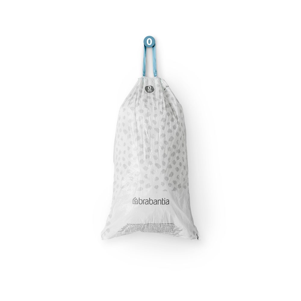 PerfectFit Avfallspåse O Brabantia 30L Vit