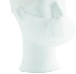 Skäggskydd Worksafe PP Vit 100st XL