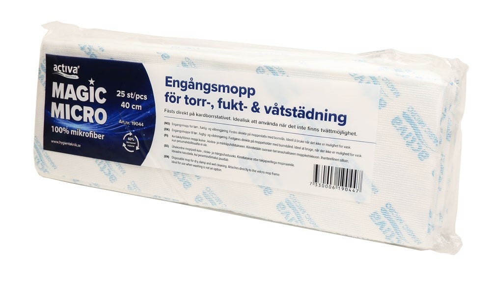 Engångsmopp Activa Magic Mikro