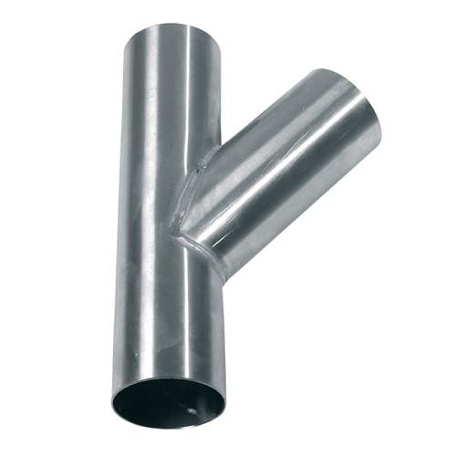 Grenrör 076-063mm45gr förzinkat