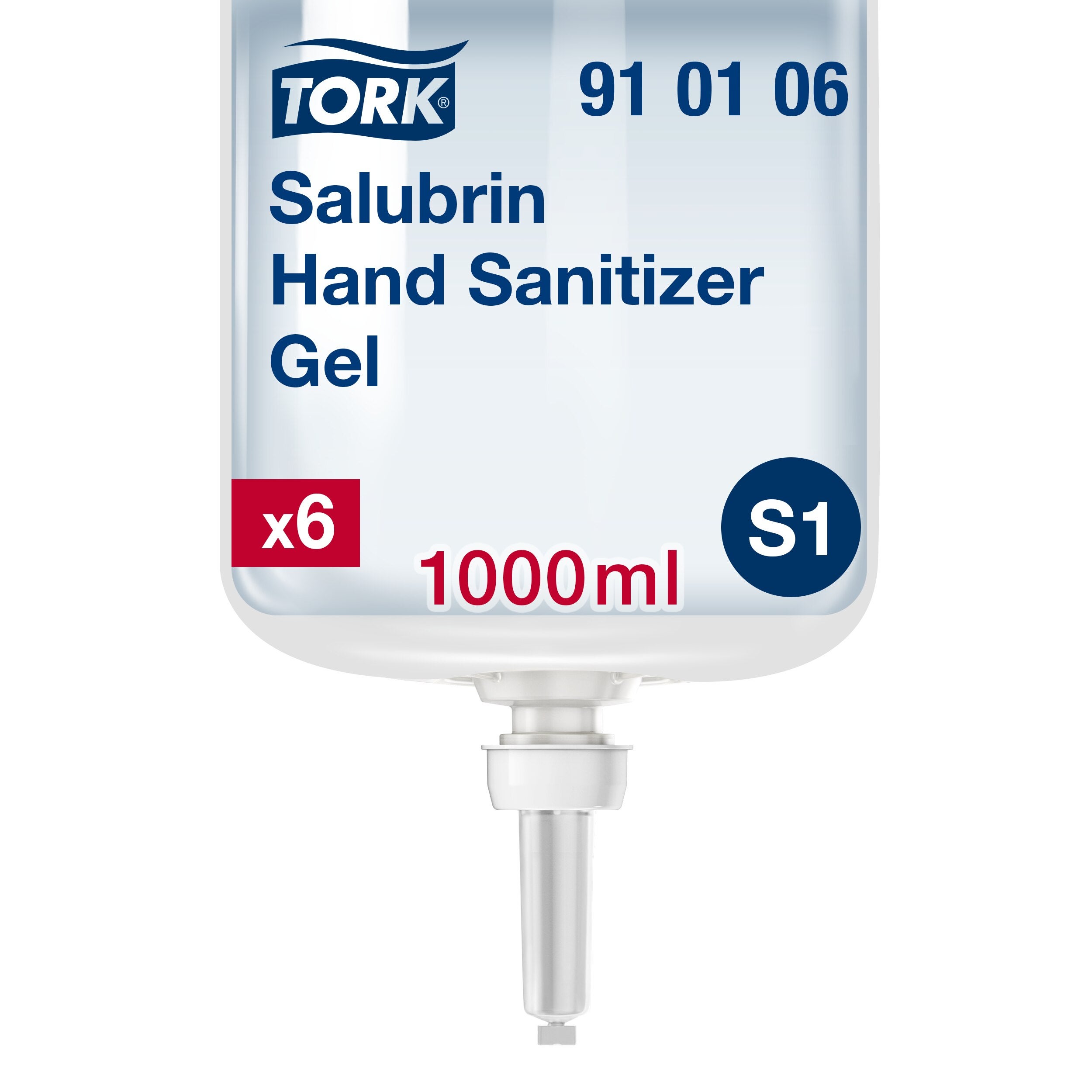 Handdesinfektion Tork Salubrin S1 Gel (70%) 1L