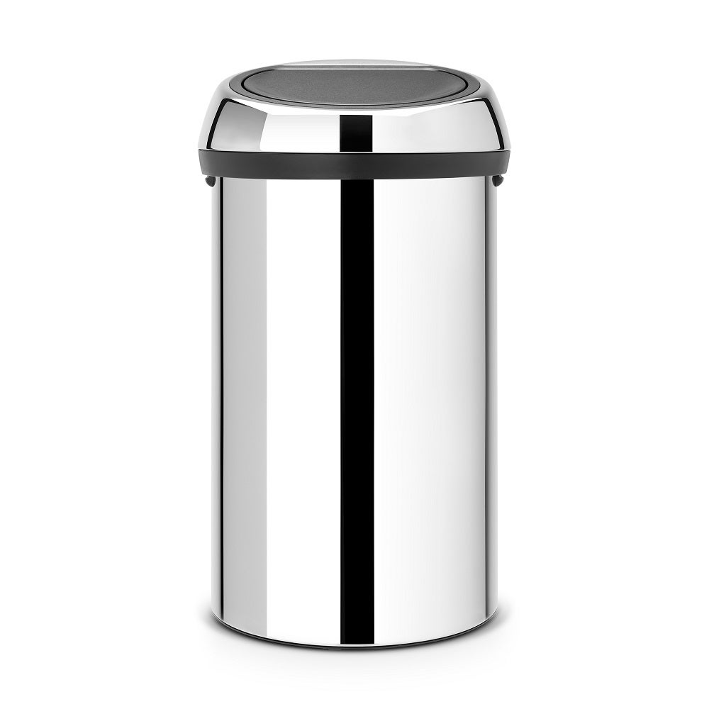 Soptunna Brabantia Touch Bin 60L Brilliant Steel