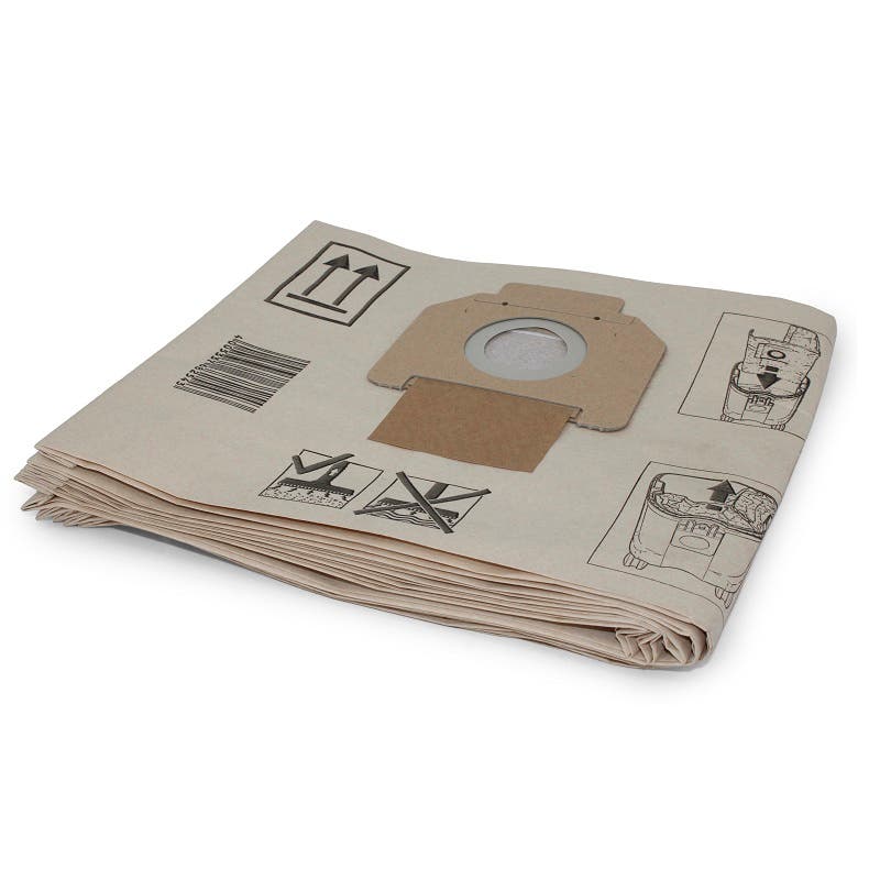 Dammsugarpåsar papper Nilfisk Attix 350-360 5-pack