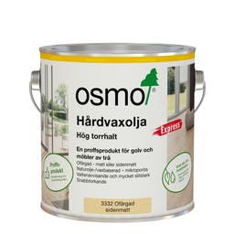 Hårdvaxolja Express 3332 Osmo Ofärgad 2,5 l Sidenmatt