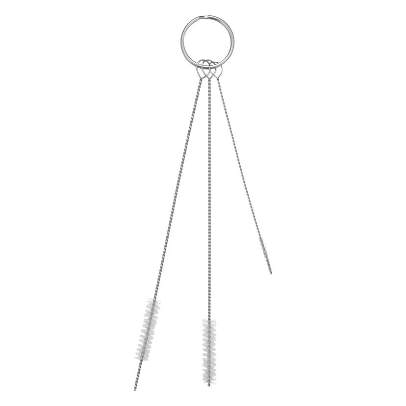 Borstar Vikan Borstset m/ 3st små Ø2 Ø6 Ø6 mm
