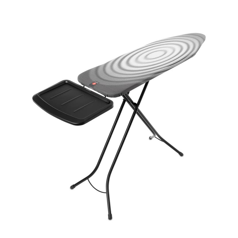Solid Ångstationshållare Brabantia 124x38cm 25mm Svart Ram