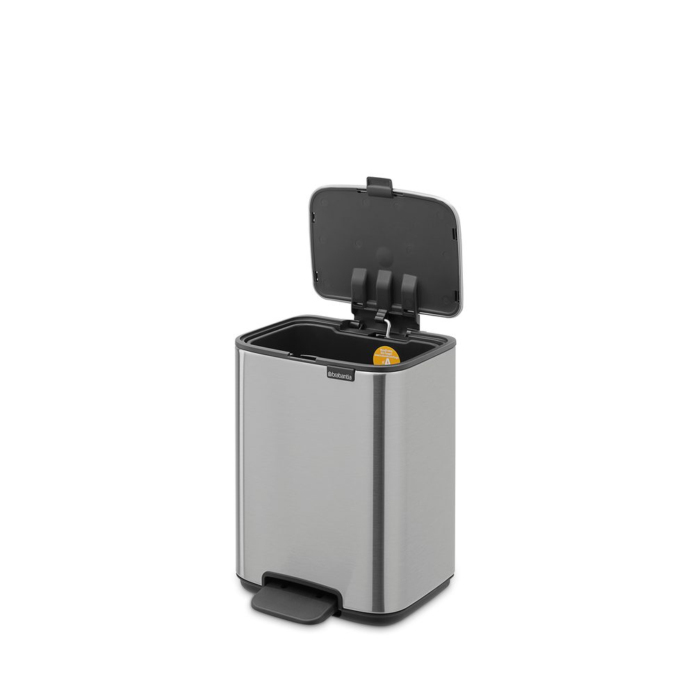 Pedalhink Brabantia Bo 4L Matt Steel Fingerprint Proof