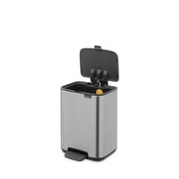 Pedalhink Brabantia Bo 4L Matt Steel Fingerprint Proof