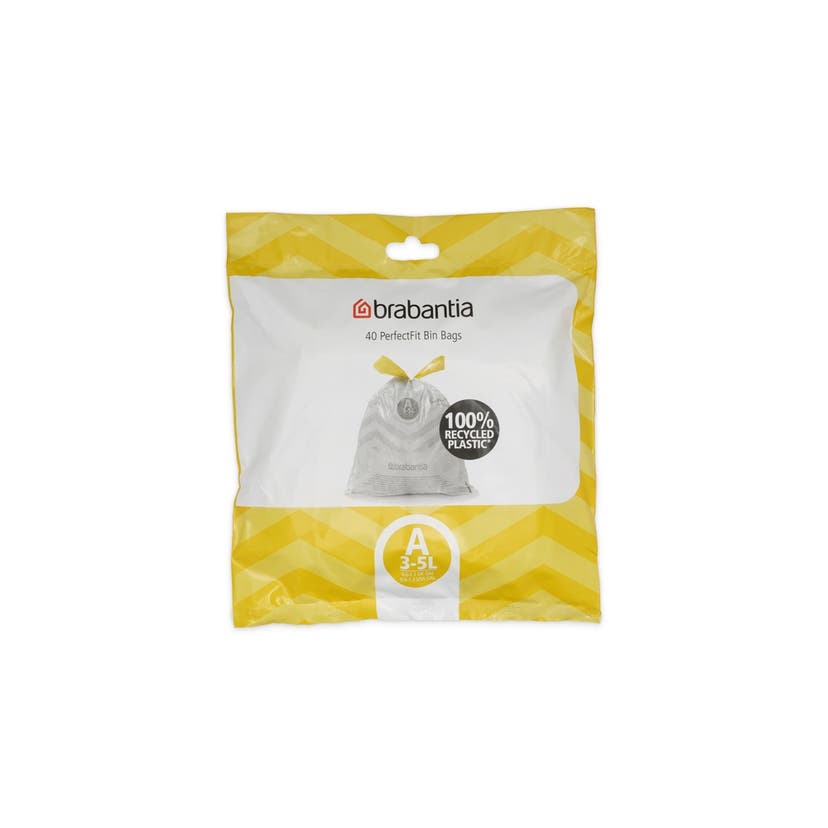 Avfallspåse Brabantia PerfectFit A 3L 40st/frp Storpack
