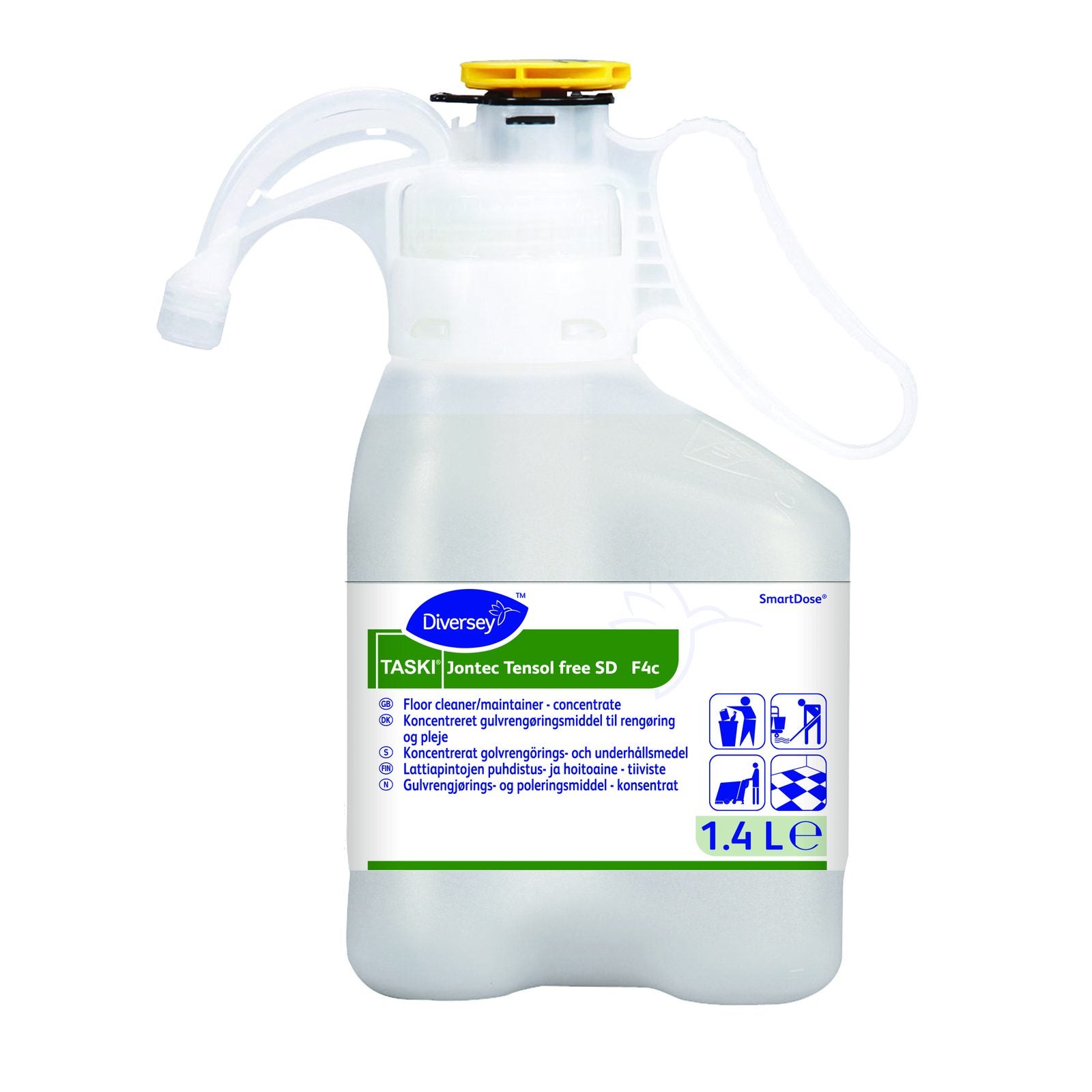 Golvvård Taski Jontec Tensol free SD F4c 1400ml