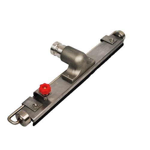 Industrimunstycke 40mm rostfritt, gummi 430mm Delfin