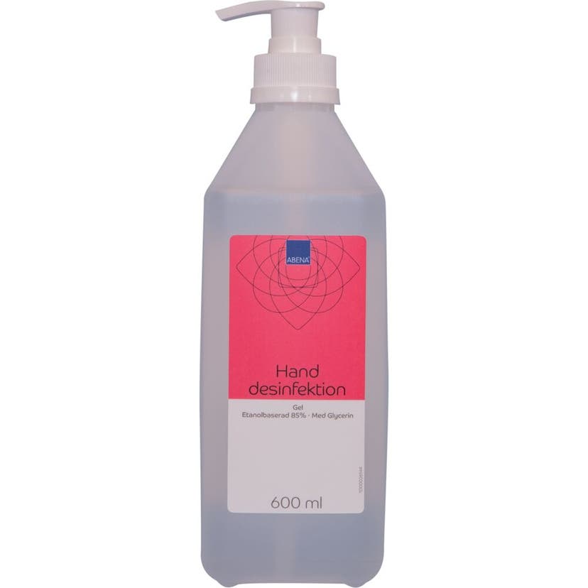 Handdesinfektion Abena Gel 600 ml 85% etanol