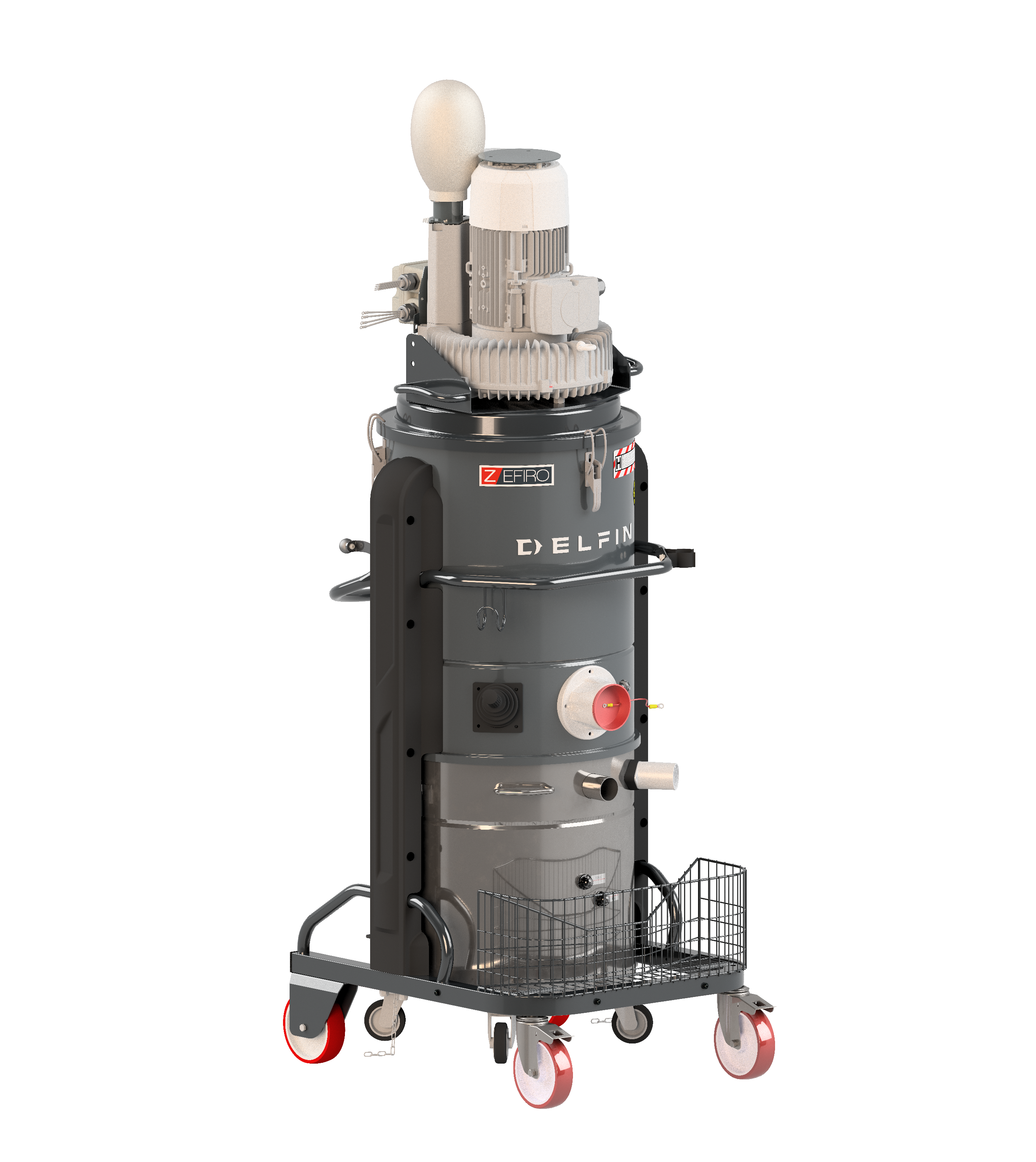Industridammsugare 3-fas Delfin Atex22 3kW