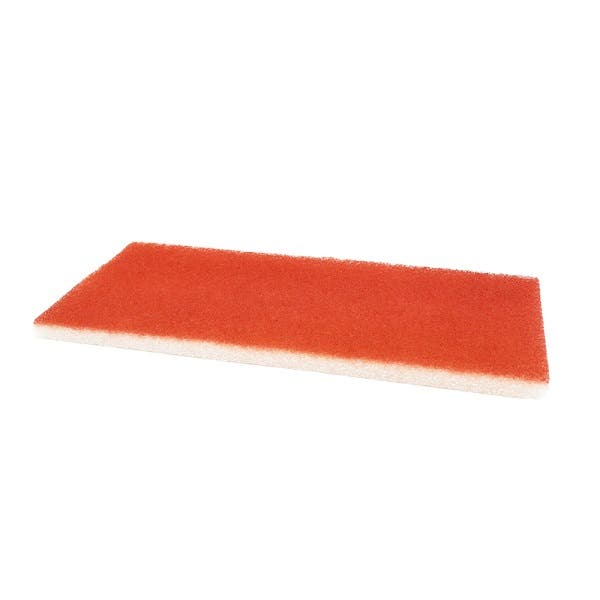 Skur/polerblock ASG röd Activa Edge Maxi 51x21cm 2pack