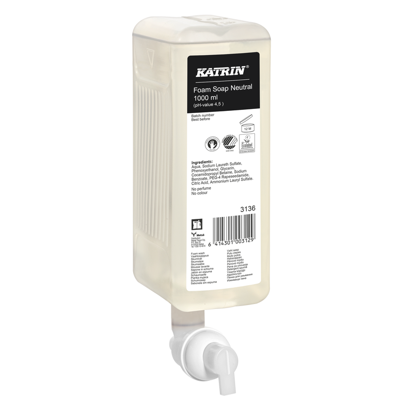 Handtvål Katrin Foamwash Natural 1L