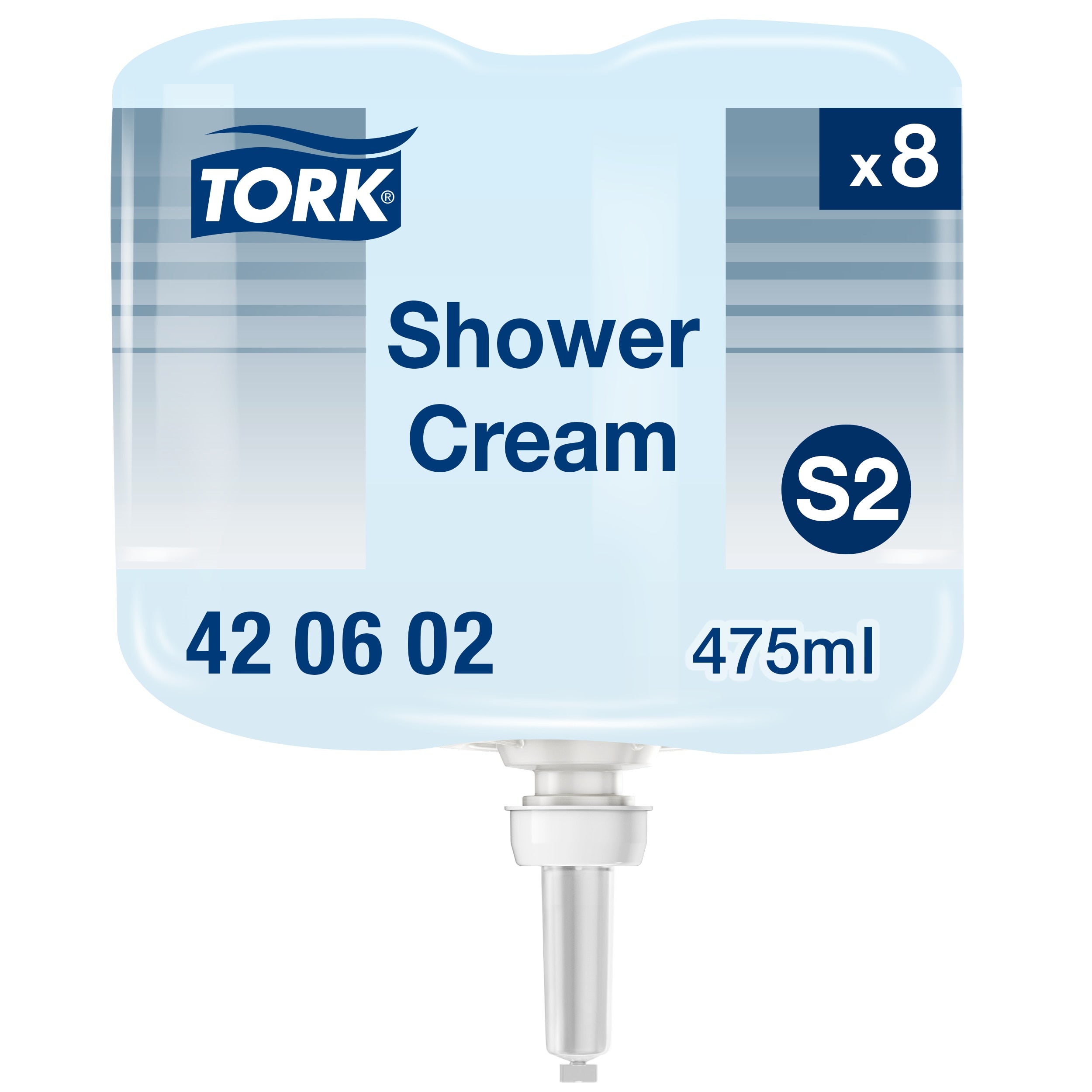 Tork Duschtvål S2 Hair & Body Shower Cream 475Ml
