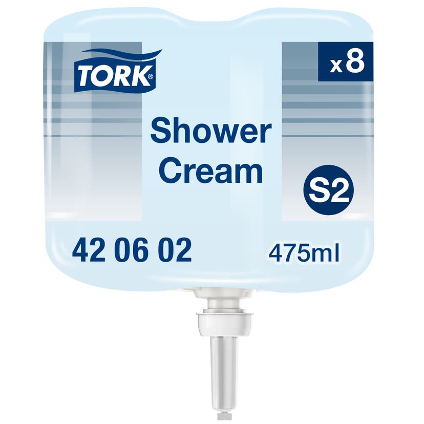 Tork Duschtvål S2 Hair & Body Shower Cream 475Ml