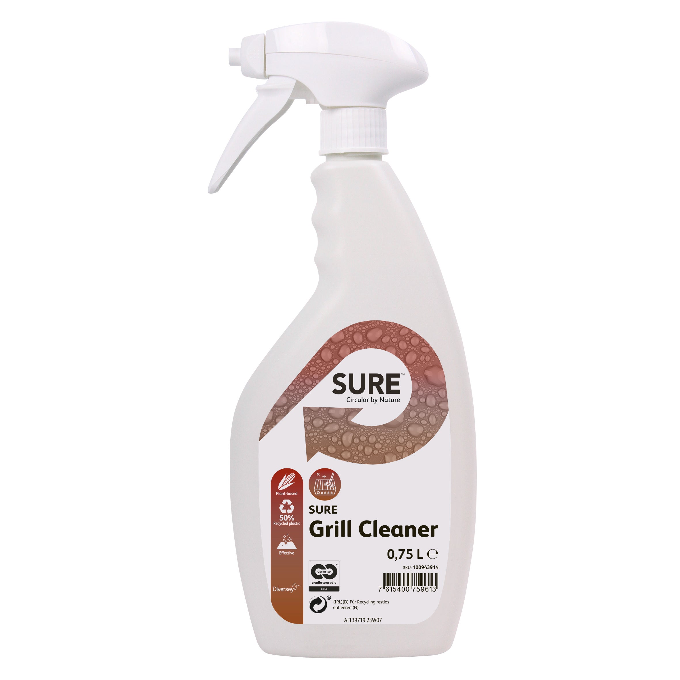 Ugnsrengöring Sure Grill Cleaner 750ml