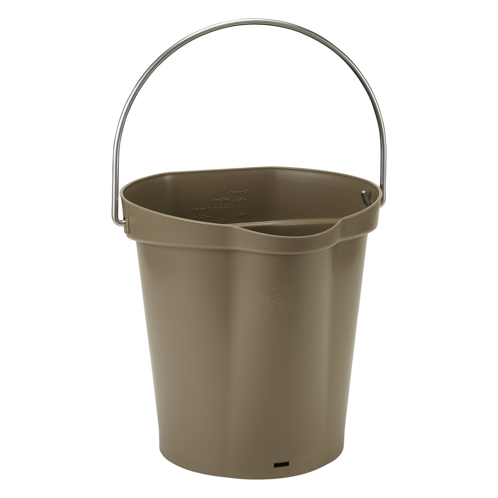 Vikan Hink, 6 Liter, Brun