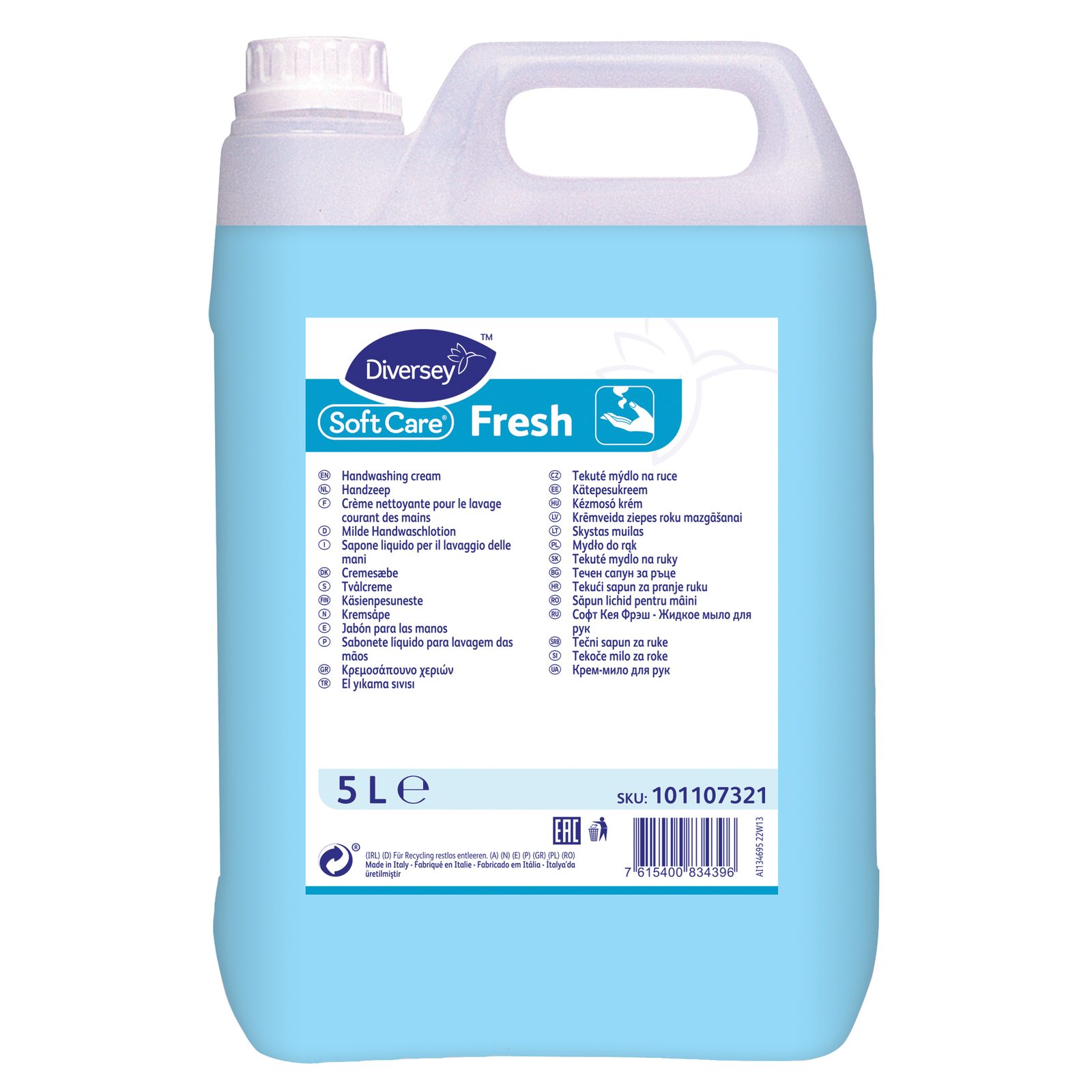 Handtvål Soft Care Fresh 5L
