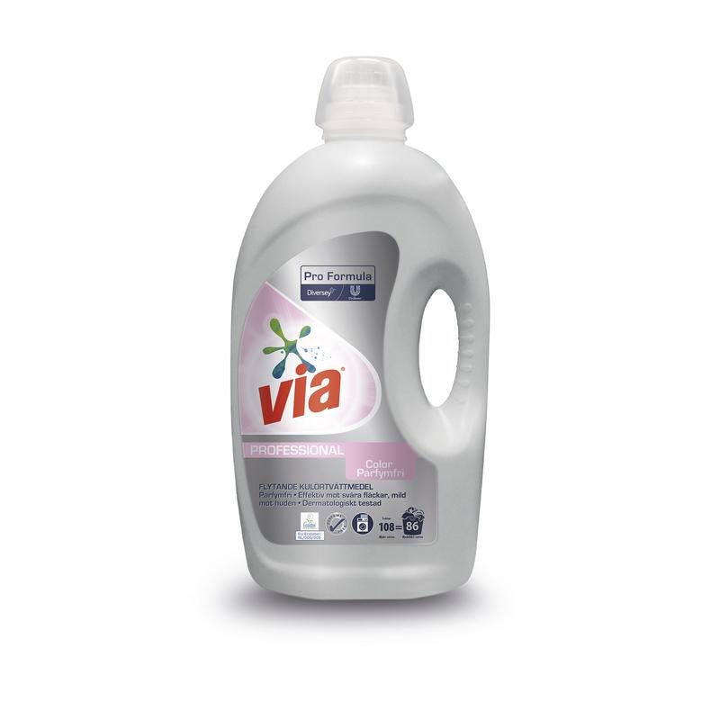 Tvättmedel Via Pro Formula Flytande Color Sensitive