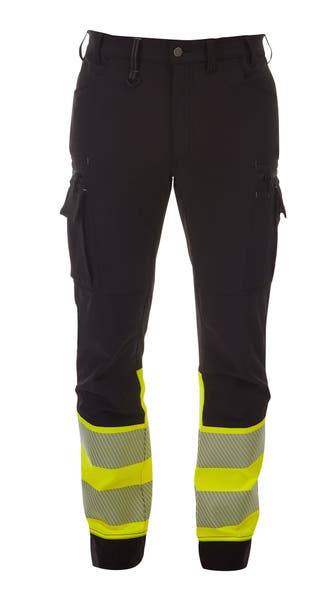 Arbetsbyxa Worksafe 5710300 Full-Str Klass 1 Blå/Varsel