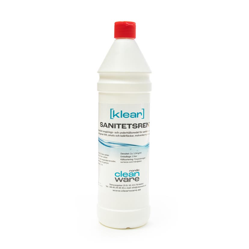 Sanitetsrent Klear 1L