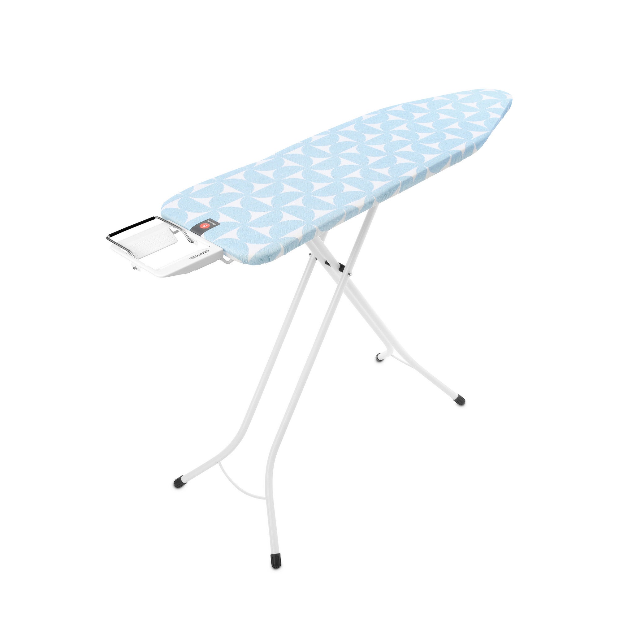 Ångstrykjärnshållare Brabantia 124x38cm 22mm Vit Ram