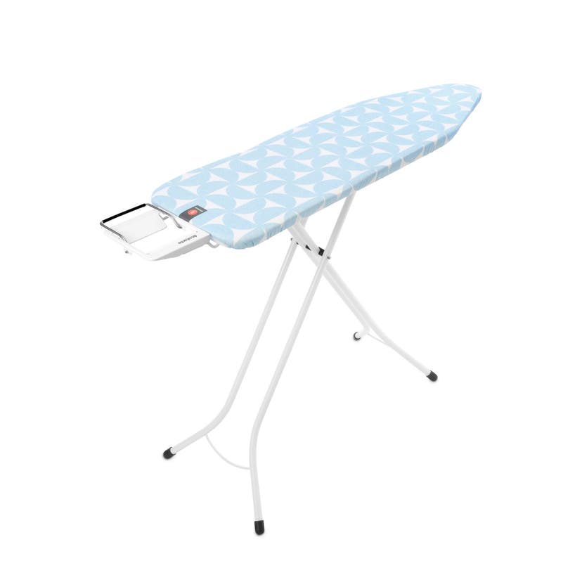 Ångstrykjärnshållare Brabantia 124x38cm 22mm Vit Ram