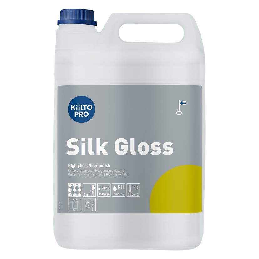 Golvpolish Kiilto Silk Gloss 5 L Högglans