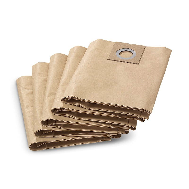 Dammsugarpåsar Kärcher NT 27/1, NT 30/1 5-pack