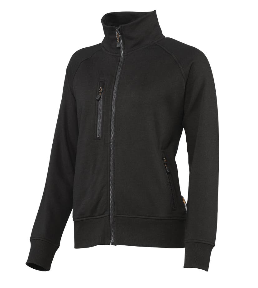 Sweatshirt Worksafe 5710100 Fullzip Dam Blå