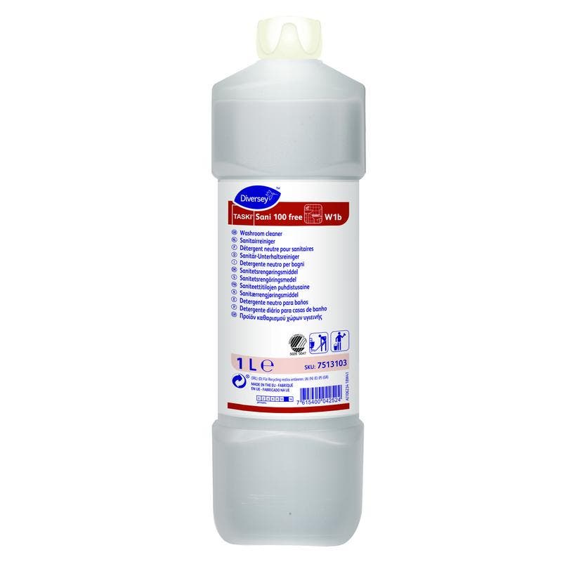 Sanitetsrengöring Taski Sani 100 free 1L