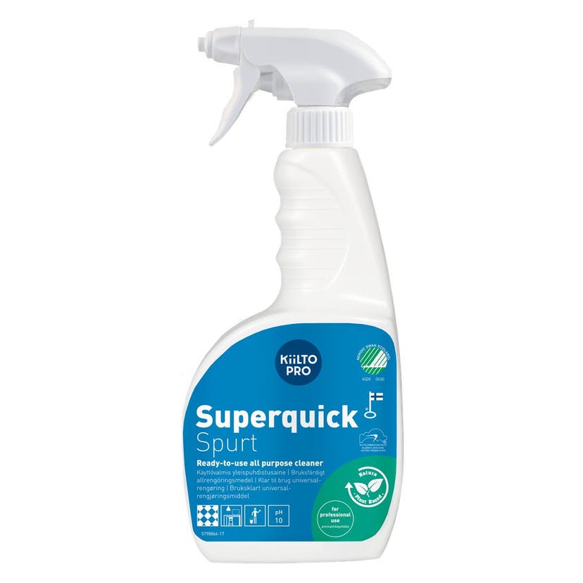 Allrengöring Kiilto Pro Superquick Spurt 750 ml Spray