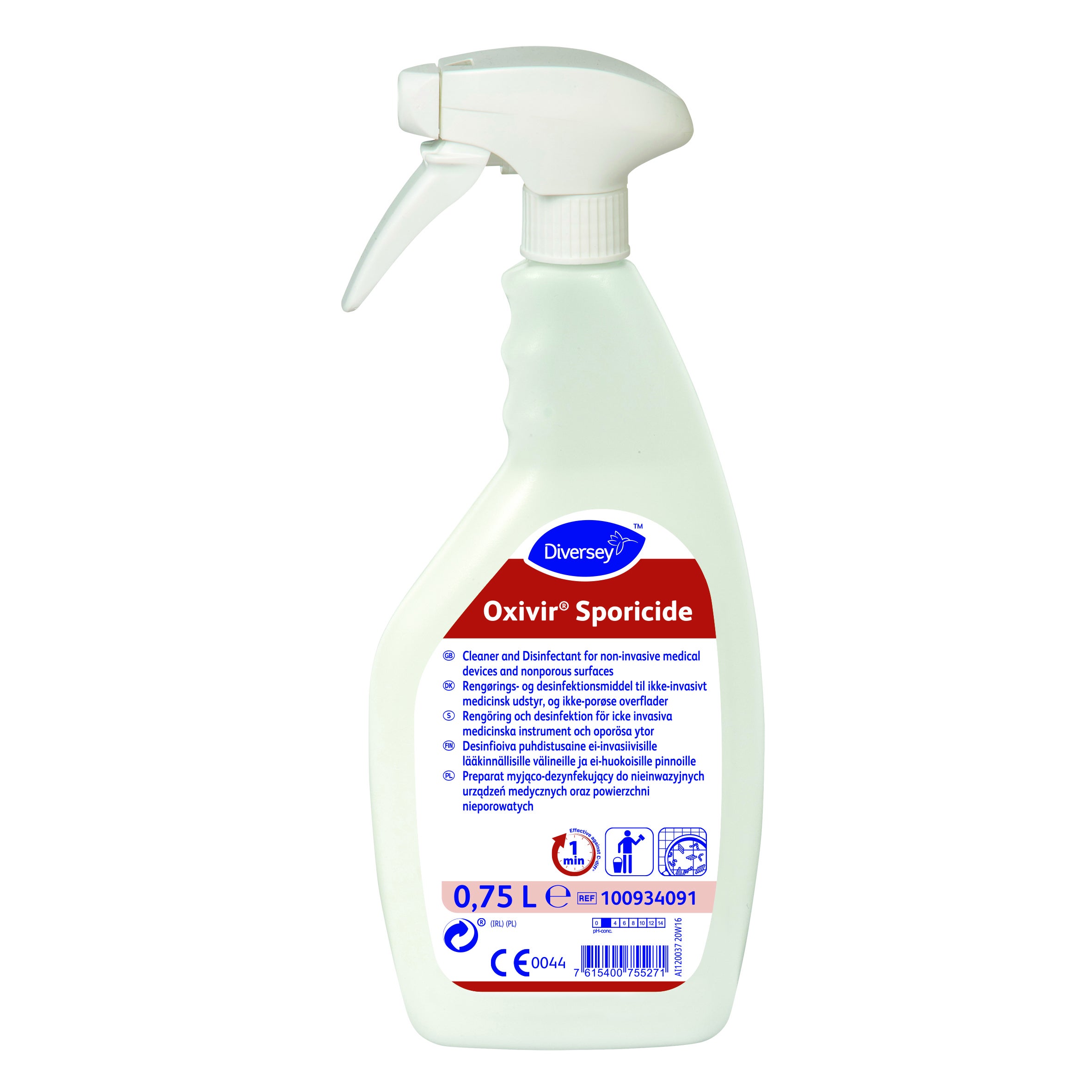 Desinfektionsmedel Oxivir Sporicide 750ml