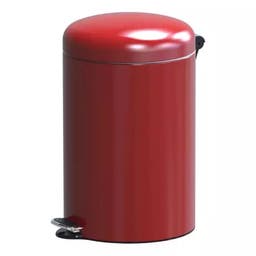 Pedalhink Doman Freedom Fresh 20 l Röd Mjukstängande